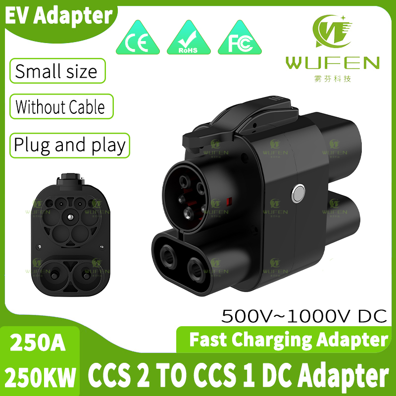 WUFEN CCS2 zu CCS1 250A Adapte – Ccs2 To Ccs1 Fast Charge Adapter 250Kw Bewertung und Preis