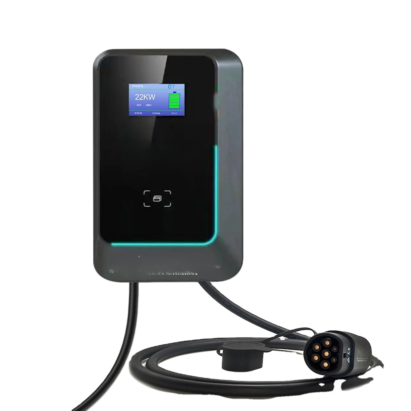 2025 Bestseller 7kW/11kW/22kW  – 22Kw Wallbox Type 2 Ocpp Rfid Bewertung und Preis