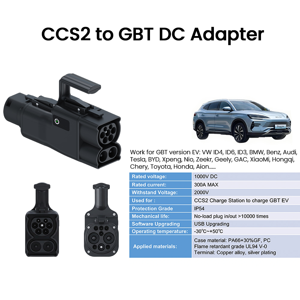 Nto ccs2 zu gb/t ev adapter ev – Gb/T To Ccs2 200A Fast Charging Adapter Bewertung und Preis